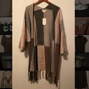 Loveriche Cardigan with Fringe